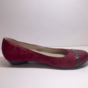 Naturalizer dark Red Shoes Sz 8